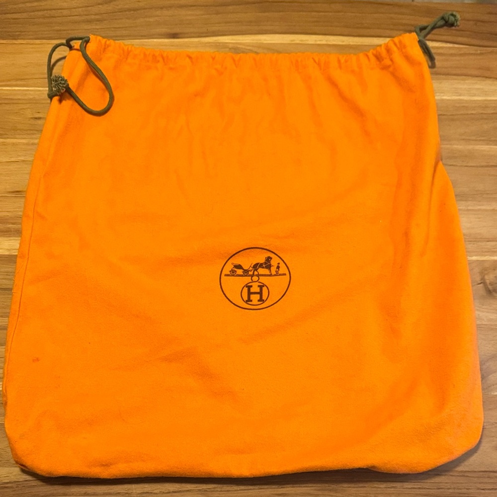 Hermès Orange Dust Bag